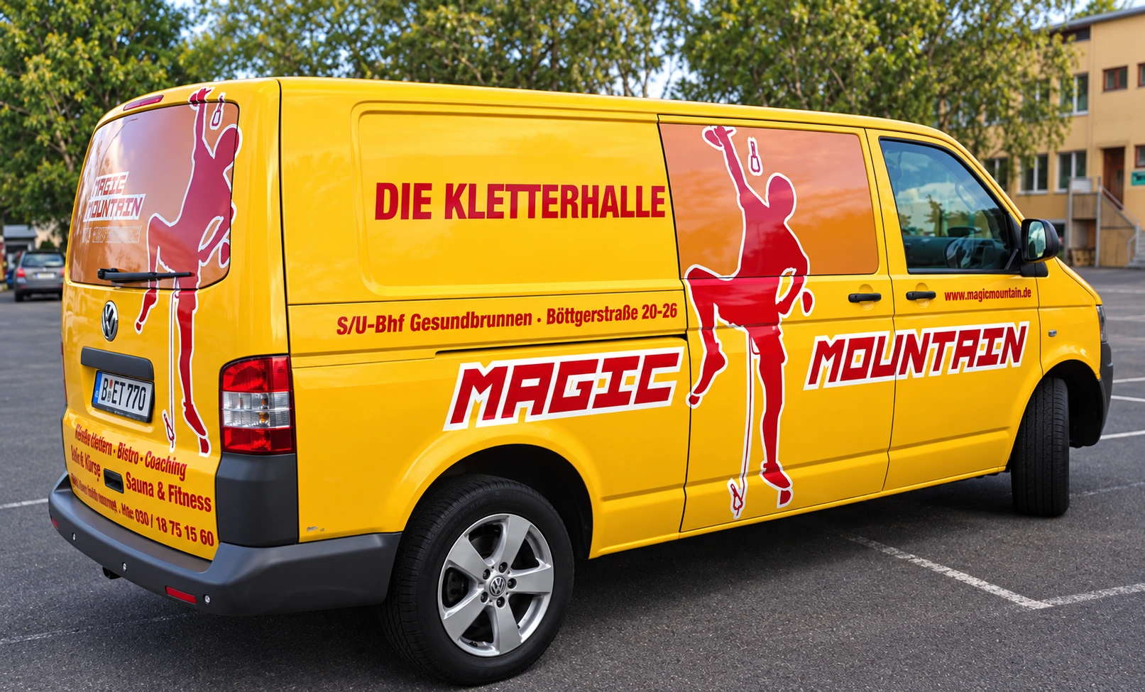 Magic Mountain · Gelb in Bewegung